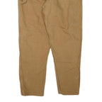 DICKIES Mens Beige Regular Straight Denim Light W42 L32 Workwear Zip Fly