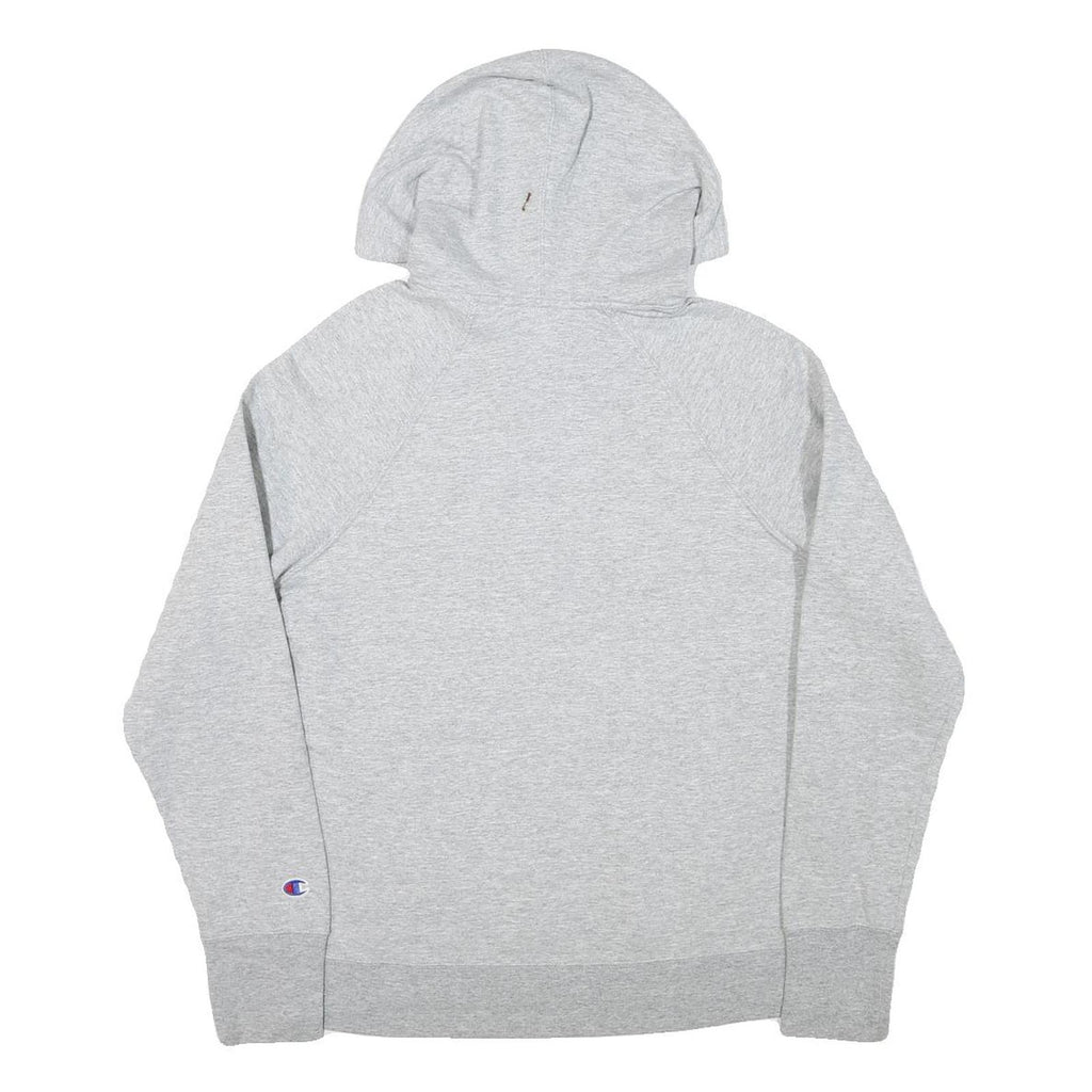 CHAMPION Mens Grey Hoodie M Cotton Blend Pullover Sweatshirt