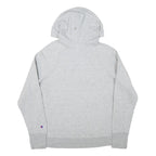 CHAMPION Mens Grey Hoodie M Cotton Blend Pullover Sweatshirt