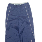 TOMMY HILFIGER Mesh Lined Mens Rain Trousers Blue 90s Straight S W29 L27