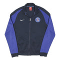 NIKE Mens Navy Blue Purple Paris Saint Germain Track Jacket M Polyester Blend