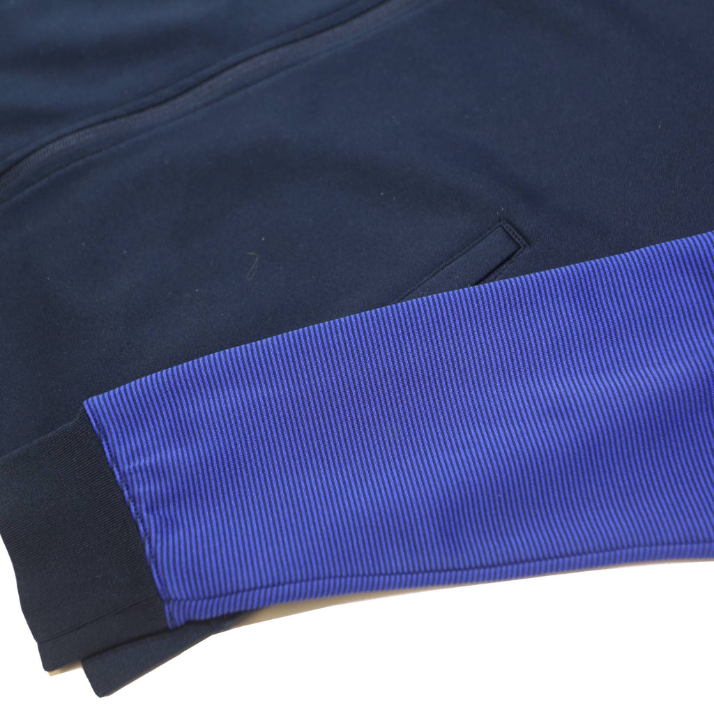 NIKE Mens Navy Blue Purple Paris Saint Germain Track Jacket M Polyester Blend