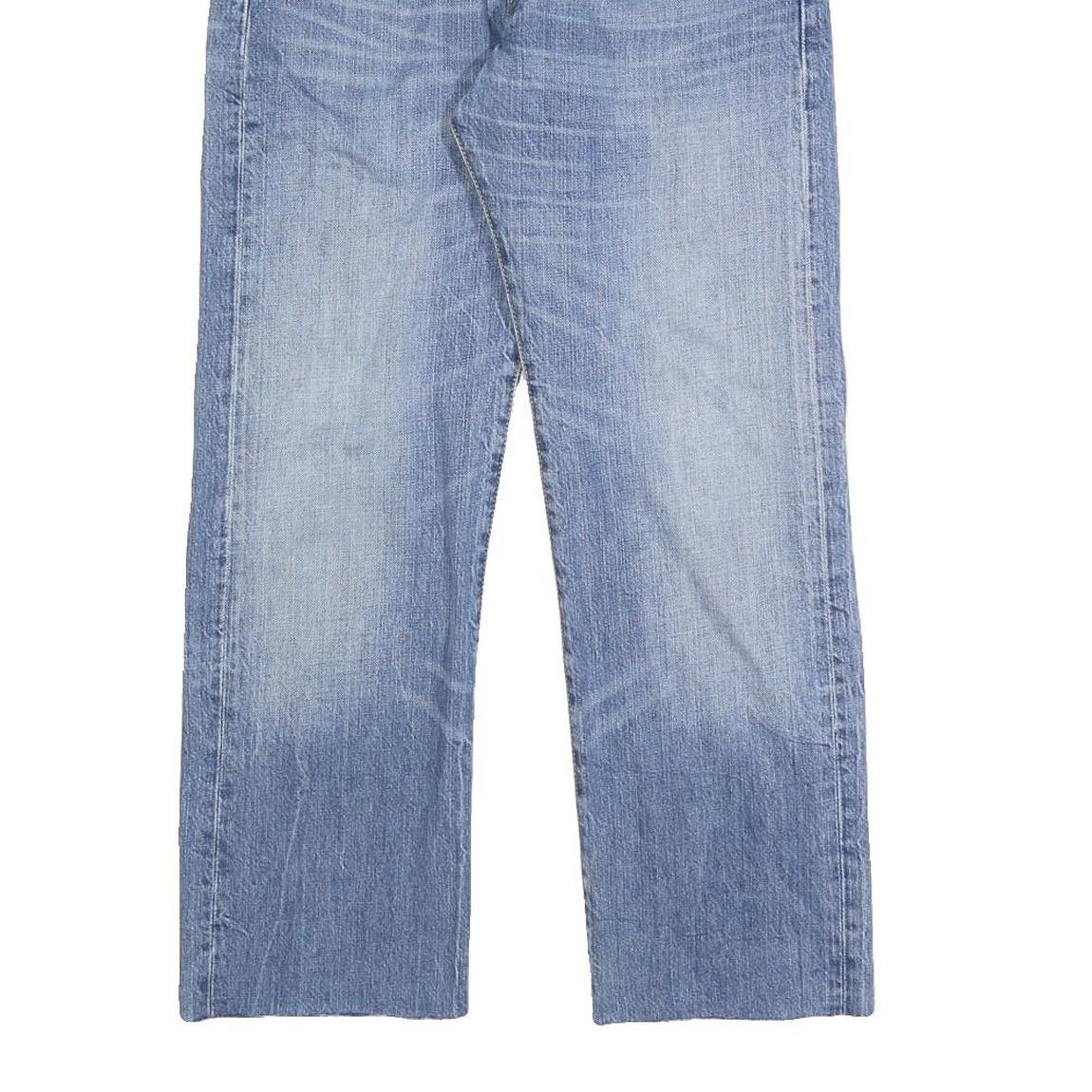 LEVI'S 501 Mens Jeans Blue Regular Straight Denim Light W31 L26 Classic Cotton