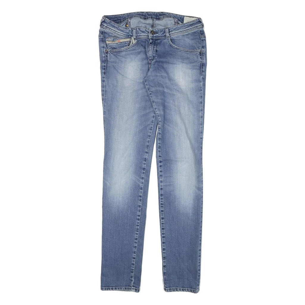 DIESEL Womens Jeans Blue Slim Skinny Denim Light W30 L33 Classic Style