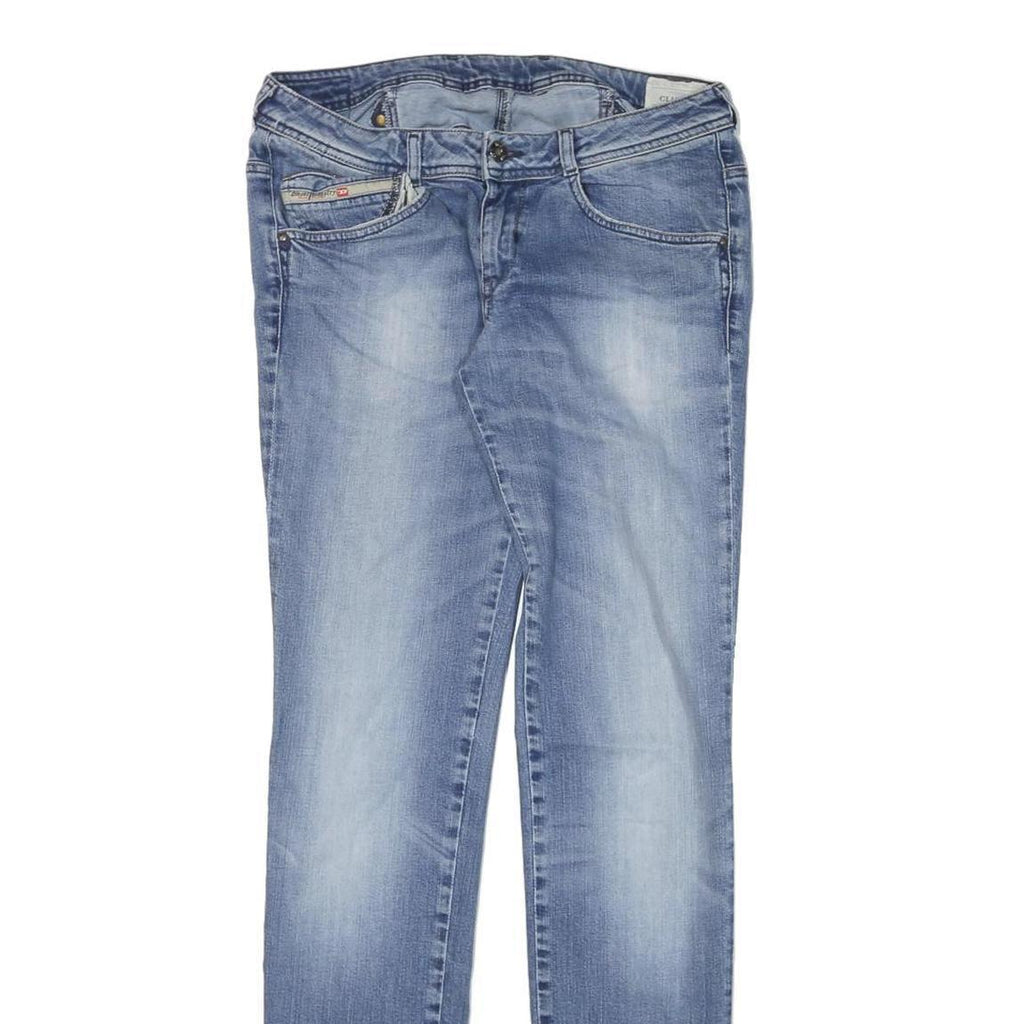 DIESEL Womens Jeans Blue Slim Skinny Denim Light W30 L33 Classic Style
