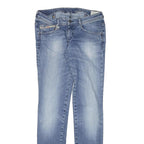DIESEL Womens Jeans Blue Slim Skinny Denim Light W30 L33 Classic Style
