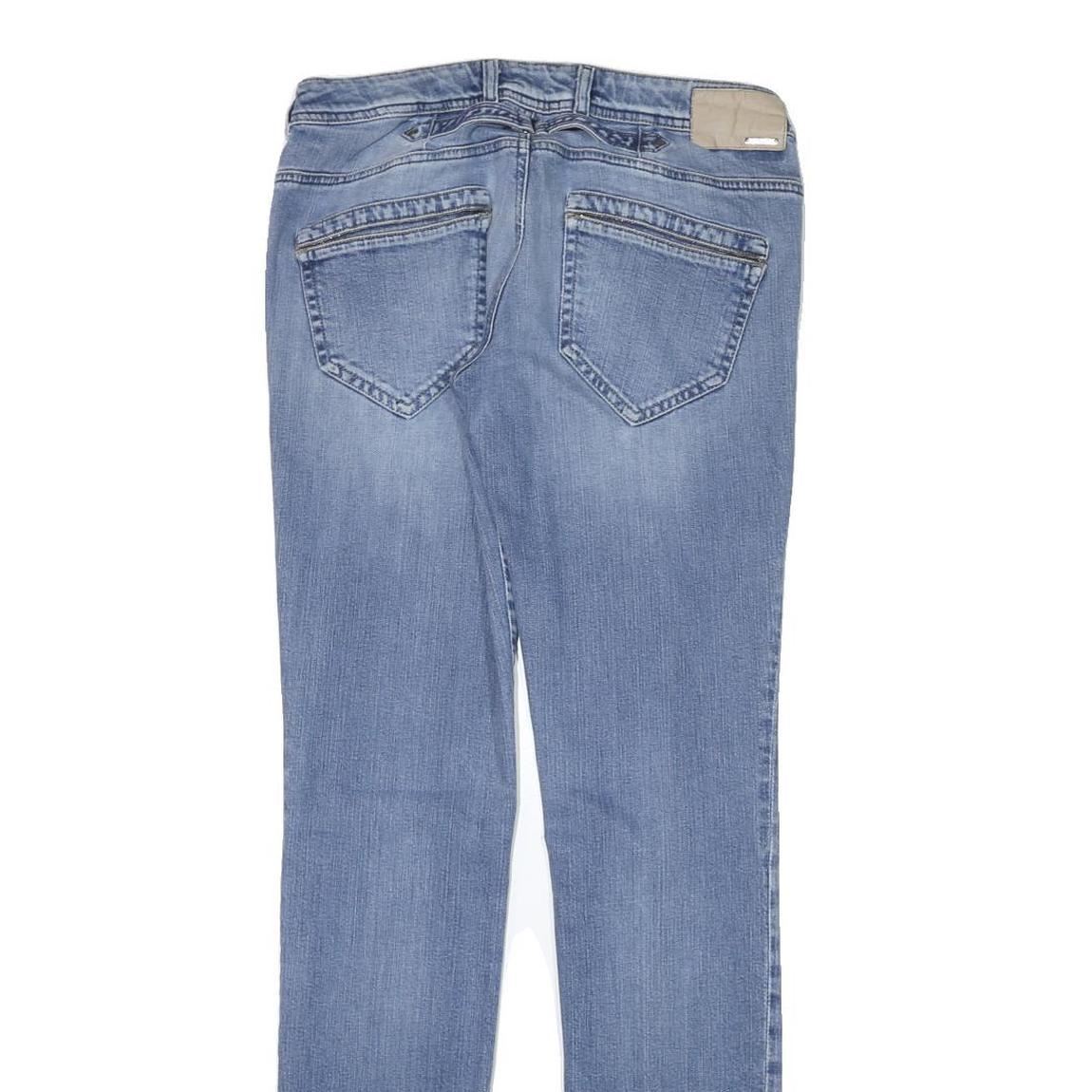 DIESEL Womens Jeans Blue Slim Skinny Denim Light W30 L33 Classic Style