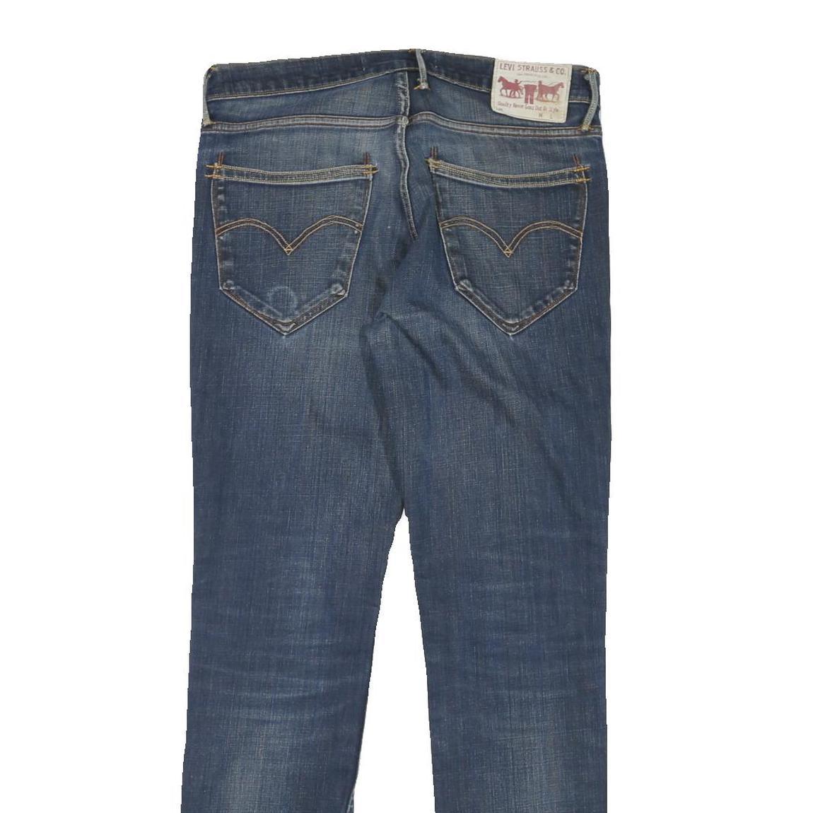 LEVI'S Mens Slim Blue Denim Medium W32 L31 Jeans Zip Classic Fit Pocket