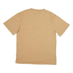 KARL KANI Mens Beige T-Shirt L Short Sleeve Crew Neck Signature Logo