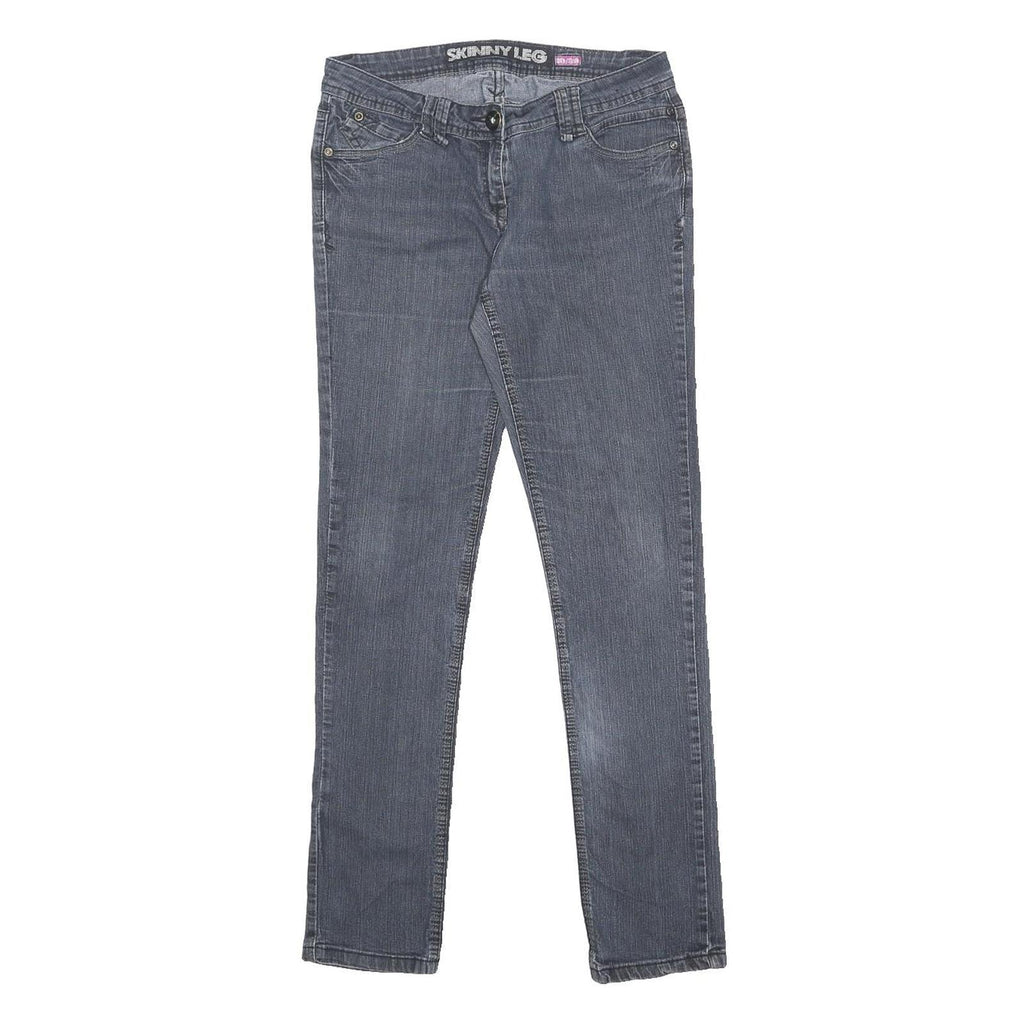 Womens Slim Blue Denim Skinny Leg Cotton Blend Zip Jeans W30 L30 Skinny Fit