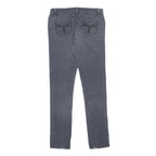 Womens Slim Blue Denim Skinny Leg Cotton Blend Zip Jeans W30 L30 Skinny Fit