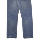 LEVI'S 501 Mens Jeans Blue Regular Straight Denim Medium W35 L32 Classic Button