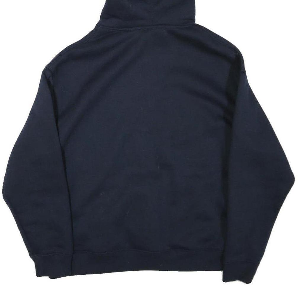 SLAZENGER Womens Navy Hoodie UK 8 Cotton Blend Casual Pullover Sweatshirt