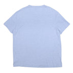 POLO RALPH LAUREN Mens Blue V-Neck Cotton T-Shirt XL Classic