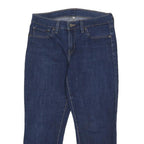 LEVI'S Womens Jeans Blue Regular Straight Denim Medium W28 L23 Classic Fit Zip