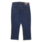 LEVI'S Womens Jeans Blue Regular Straight Denim Medium W28 L23 Classic Fit Zip