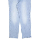 LEVI'S Womens Regular Fit Blue Denim Straight Jeans Cotton Blend W32 L29 Classic