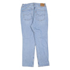 LEVI'S Womens Regular Fit Blue Denim Straight Jeans Cotton Blend W32 L29 Classic