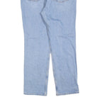 LEVI'S Womens Regular Fit Blue Denim Straight Jeans Cotton Blend W32 L29 Classic