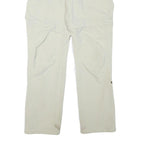 COLUMBIA Mens Regular Fit Beige Outdoor Cargo Trousers W30 L29 Zip Polyester