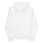 FILA Mens White Pullover Hoodie XS Drawstring Hood Casual Cotton Blend