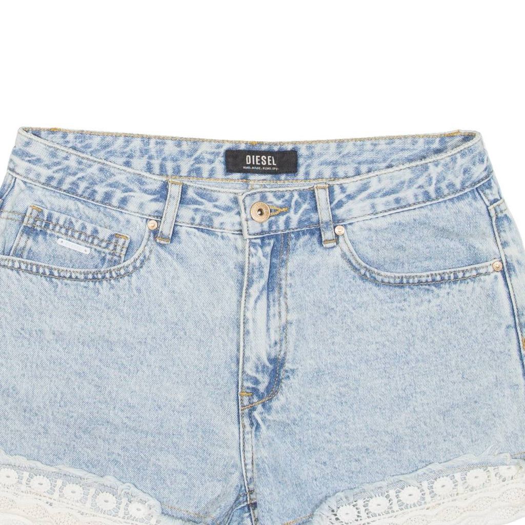 DIESEL Womens Jorts Shorts Blue M W30