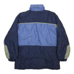 COLUMBIA Womens Blue & Green Fire Ridge Synthetic Jacket XL Sport Outdoor Zip