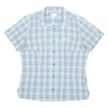 JACK WOLFSKIN Womens Shirt Blue Check M