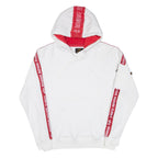 ALPHA INDUSTRIES Mens White Hoodie XS