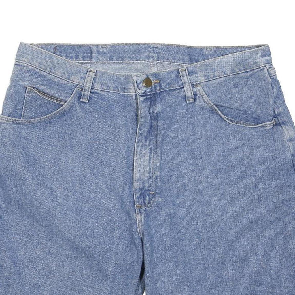 WRANGLER Mens Shorts Blue Denim XL W36 Casual Classic Cotton Blend