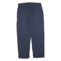 CARHARTT Mens Cotton Blend Navy Relaxed Straight Trousers W40 L34 Workwear