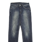 LEVI'S 514 Classic Mens Jeans Blue Regular Straight Denim Medium W29 L32