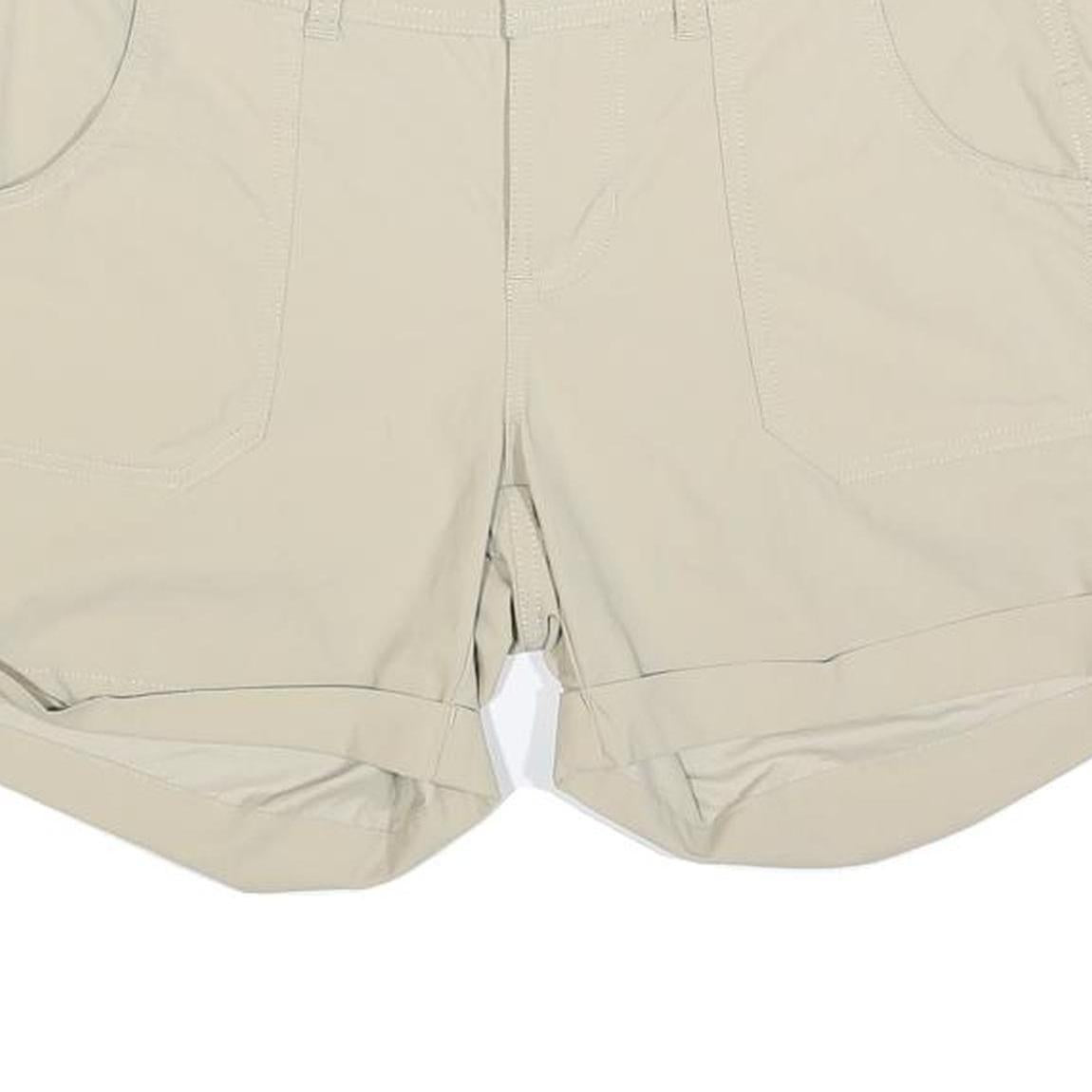 THE NORTH FACE Womens Shorts Beige Casual Plain M W32 Lightweight Outdoor