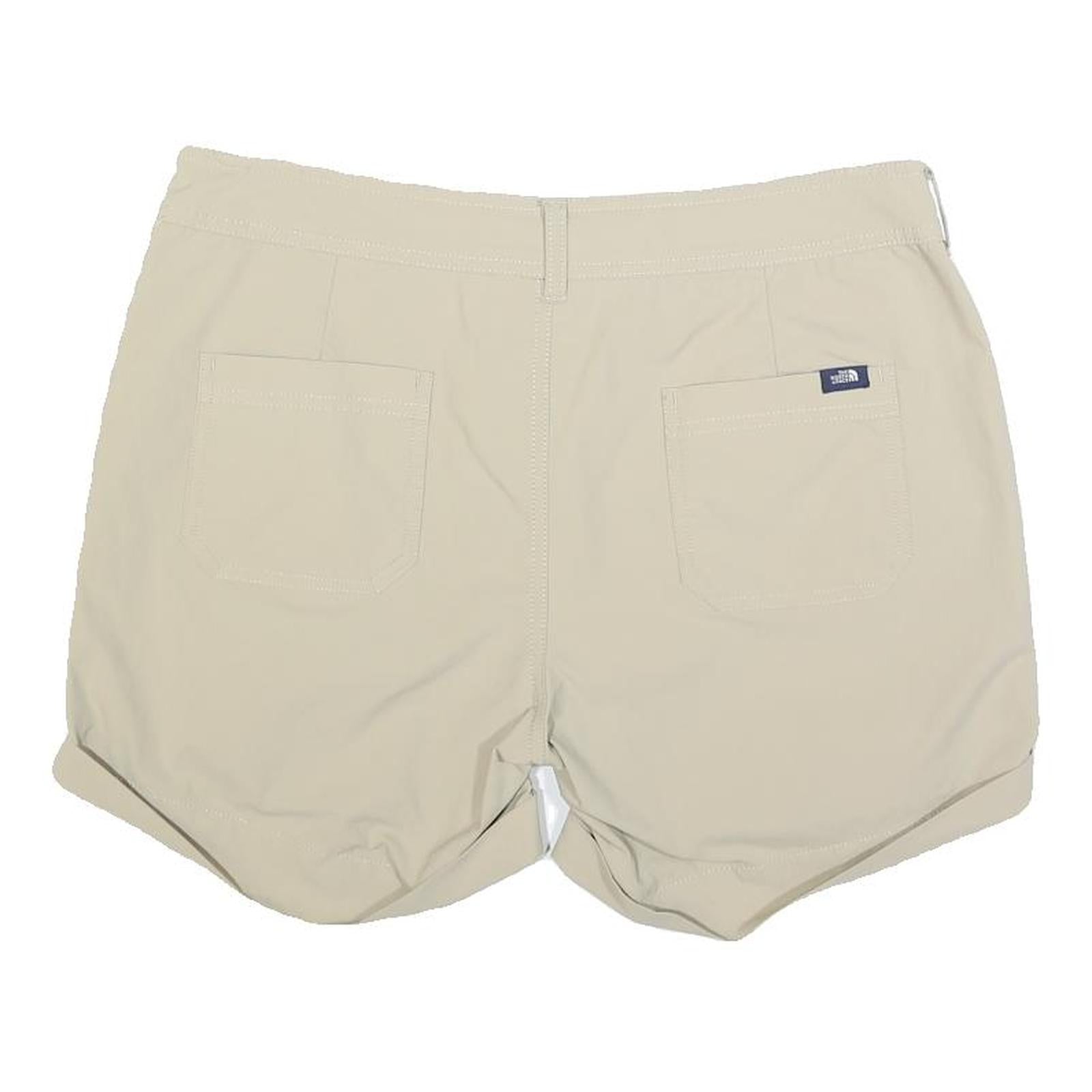 THE NORTH FACE Womens Shorts Beige Casual Plain M W32 Lightweight Outdoor