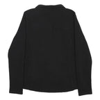 THE NORTH FACE Womens Black Jacket M Polyester Zip Plain Outdoor Winter Layer