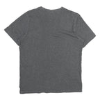 FILA Mens Grey Short Sleeve Crew Neck T-Shirt M Cotton Casual Wear