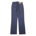 CALVIN KLEIN JEANS Womens Blue Regular Straight Denim Medium W26 L32 Zip Cotton