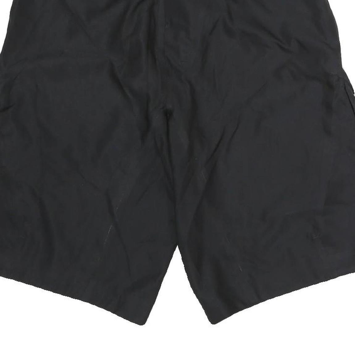 MAMMUT Mens Shorts Black Polyester Blend M W30 Outdoor Logo