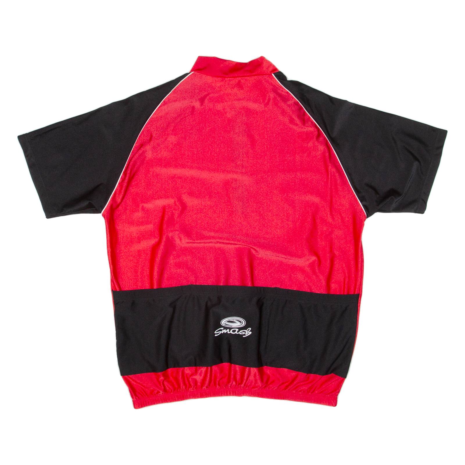 Cycling Mens Jersey Red 1/2 Zip XS