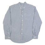 LEVI'S Mens Shirt Blue Gingham Long Sleeve M