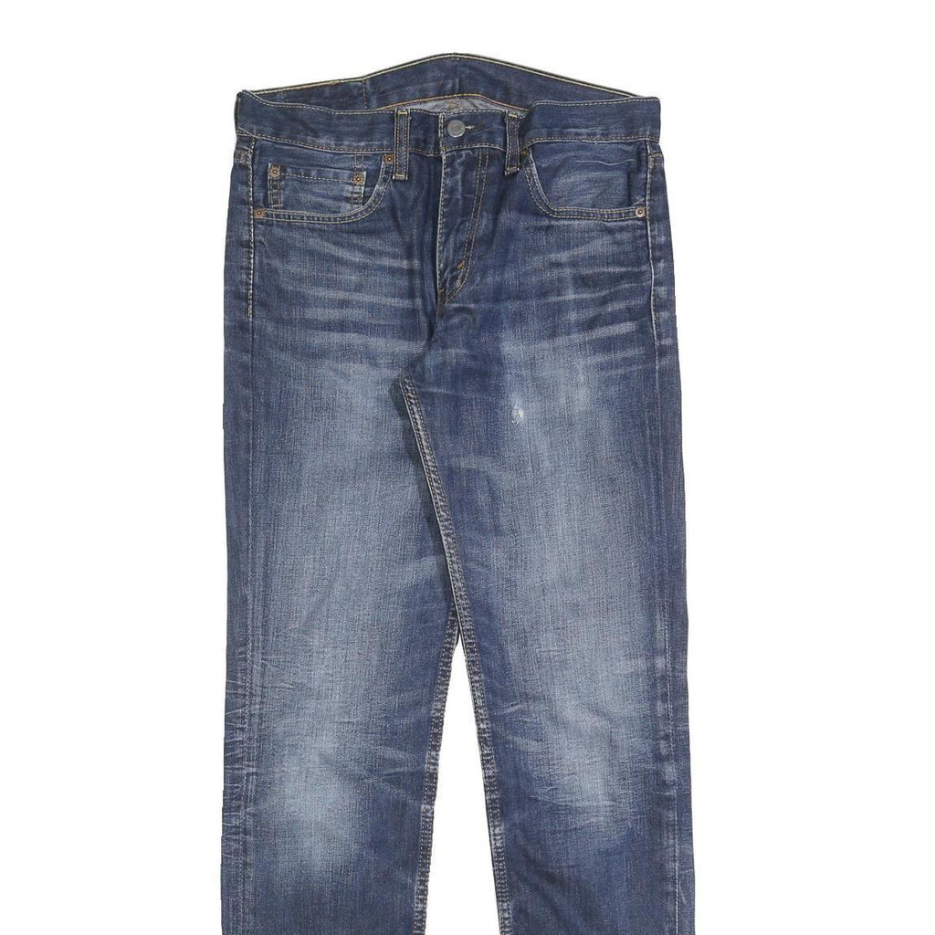 LEVI'S 511 Slim Mens Jeans Blue Slim Skinny Denim Medium W32 L34 Classic Style