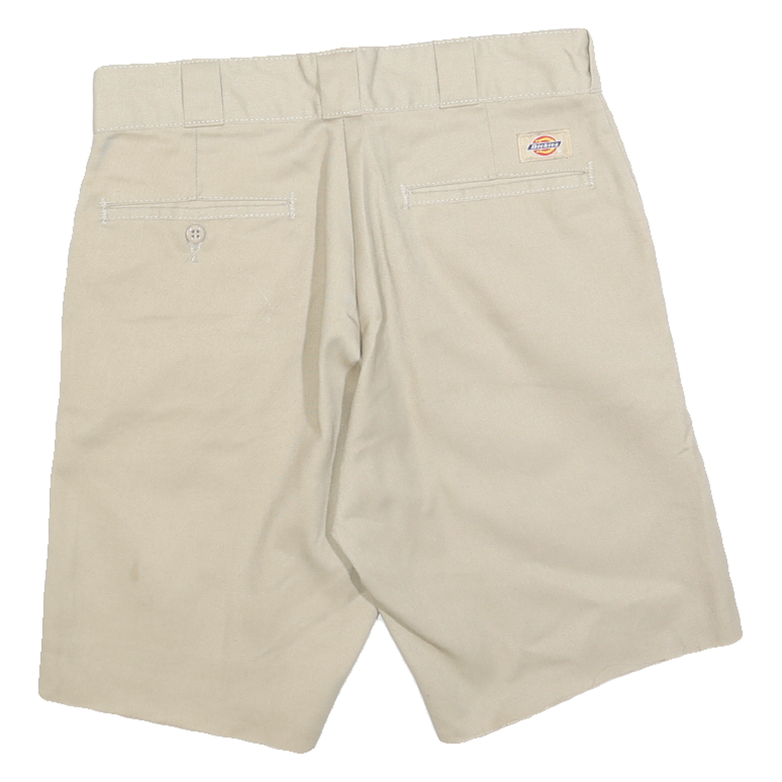 DICKIES Mens Shorts Beige Casual M W30 Workwear Cotton Blend Durable