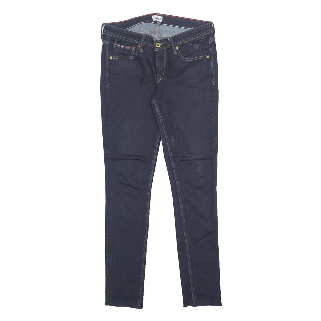 HILFIGER DENIM Womens Jeans Blue Slim Skinny Denim Medium W31 L29 Stylish