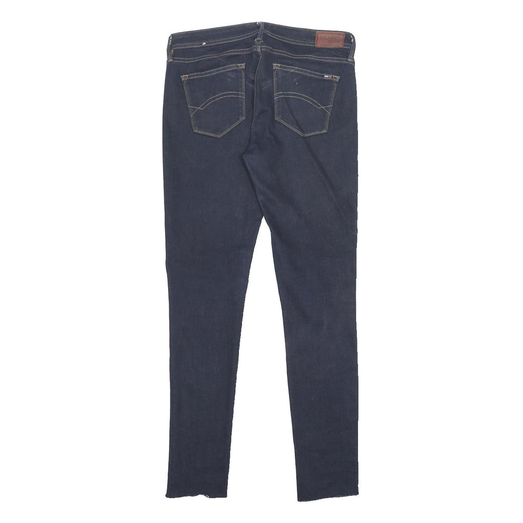 HILFIGER DENIM Womens Jeans Blue Slim Skinny Denim Medium W31 L29 Stylish
