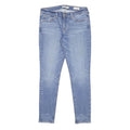 LEVI'S 711 Womens Jeans Blue Slim Skinny Denim Medium W29 L30 Zip Closure