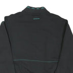 ADIDAS Mens Black & Teal Equipment Sweatshirt Collared XS Half Zip Casual Sport