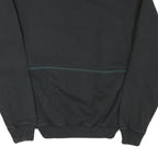 ADIDAS Mens Black & Teal Equipment Sweatshirt Collared XS Half Zip Casual Sport