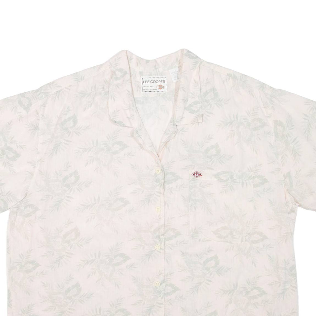 LEE COOPER Womens Shirt Pink Floral M