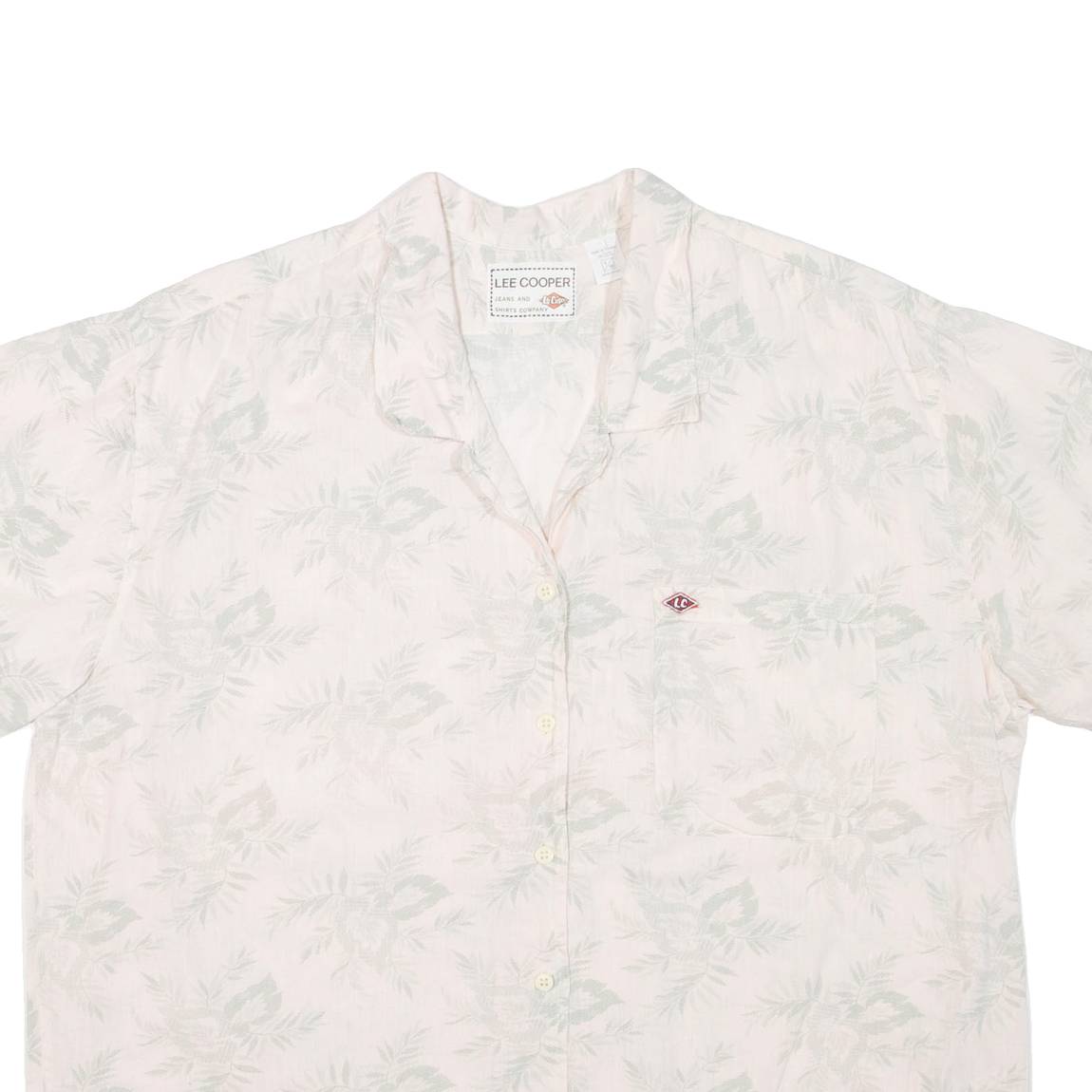 LEE COOPER Womens Shirt Pink Floral M