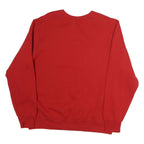 RUSSELL ATHLETIC Mens Red Basketball Blue River Valley Crew Neck L Cotton